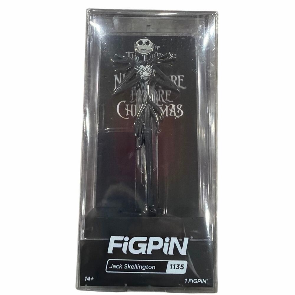 FIG PIN Nightmare Before Christmas Jack Skellington #1135 NIB